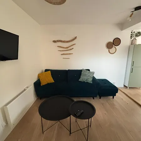 2 Pieces Situe En Face Du Jardin Massey Et Gare Accessible A Pied Apartment